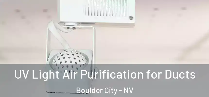  UV Light Air Purification for Ducts Boulder City - NV